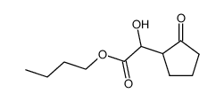 (2-Oxo-cyclopentyl)-glykolsaeure-butylester Structure