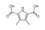 3,4-dimethyl-1H-pyrrole-2,5-dicarboxylic acid Structure