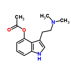 4-Acetoxy-N,N-dimethyltryptamine Structure