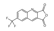 7-(trifluoromethyl)furo[3,4-b]quinoline-1,3-dione结构式