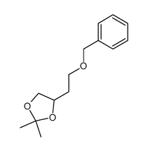 (+/-)-4-(2-benzyloxyethyl)-2,2-dimethyl-1,3-dioxolane Structure