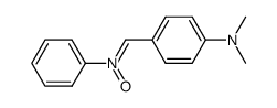 α-(4-dimethylaminophenyl)-N-phenylnitrone结构式