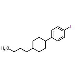 1-(4-Butylcyclohexyl)-4-iodobenzene Structure