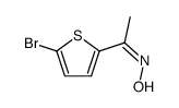 (1Z)-1-(5-bromothiophen-2-yl)ethanone oxime Structure