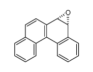 (-)-(5R,6S) benzophenanthrene 5,6-oxide Structure