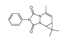 3,3,6-Trimethyl-9-phenyl-1,7,9-triazatricyclo<5.3.0.02,4>dec-5-en-8,10-dion结构式