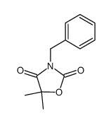 3-benzyl-5,5-dimethyl-2,4-oxazolidinedione结构式