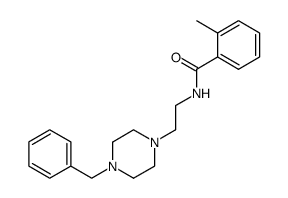 N-[2-(4-Benzyl-piperazin-1-yl)-ethyl]-2-methyl-benzamide结构式