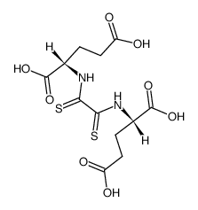 N,N'-dithiooxalyl-di-L-glutamic acid结构式