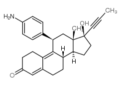 DIDESMETHYL MIFEPRISTONE Structure