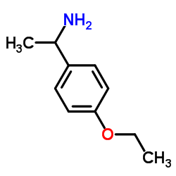 1-(4-乙氧基苯基)乙胺结构式