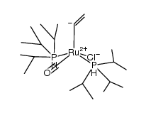 [RuCl(CH=CH2)(CO)(P(i)Pr3)2] Structure