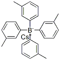 cesium tetrakis(3-methylphenyl)borate结构式