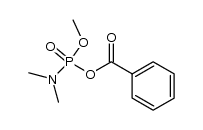 benzoic (methyl dimethylphosphoramidic) anhydride Structure