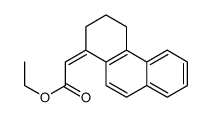 ethyl 2-(3,4-dihydro-2H-phenanthren-1-ylidene)acetate Structure