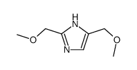 2,5-bis(methoxymethyl)-1H-imidazole结构式