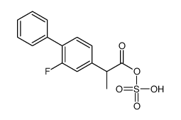 Flurbiprofen Sulfate Structure