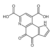 4,5-dioxo-1H-pyrrolo[2,3-f]quinoline-7,9-dicarboxylic acid结构式