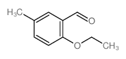 2-乙氧基-5-甲基苯甲醛结构式