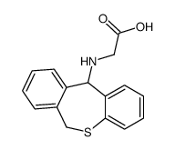 2-(6,11-dihydrobenzo[c][1]benzothiepin-11-ylamino)acetic acid结构式