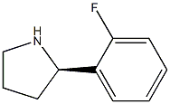 (R)-2-(2-fluorophenyl)pyrrolidine Structure