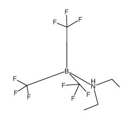 tris(trifluoromethyl)borane-diethylamine结构式