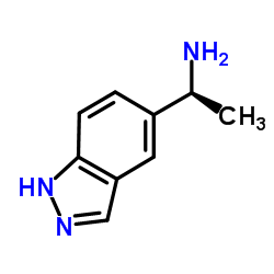 (1S)-1-(1H-Indazol-5-yl)ethanamine结构式