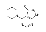 5-bromo-4-piperidin-1-yl-7H-pyrrolo[2,3-d]pyrimidine Structure