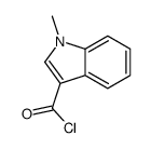 1H-Indole-3-carbonylchloride,1-methyl-(9CI) Structure