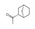 Ethanone, 1-bicyclo[2.2.1]hept-2-yl-, (1R-exo)- (9CI) Structure