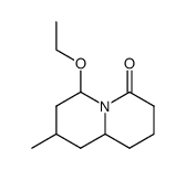 4H-Quinolizin-4-one,6-ethoxyoctahydro-8-methyl-(9CI) picture