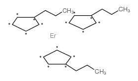 TRIS(ISOPROPYLCYCLOPENTADIENYL)ERBIUM Structure