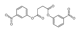 bis(3-nitrophenyl) butanedioate Structure