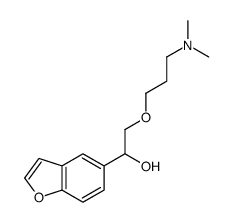1-(1-benzofuran-5-yl)-2-[3-(dimethylamino)propoxy]ethanol结构式