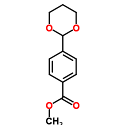 Methyl 4-(1,3-dioxan-2-yl)benzoate Structure