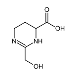 4-Pyrimidinecarboxylic acid, 1,4,5,6-tetrahydro-2-(hydroxymethyl)- (9CI) Structure