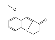 8-Methoxy-2,3-dihydro-1H-pyrrolo[1,2-a]indol-1-one结构式