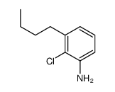 3-butyl-2-chloroaniline Structure