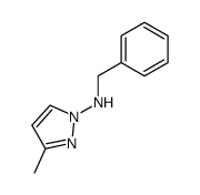 1-(Benzylamino)-3-methylpyrazole结构式