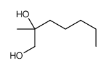 (2S)-2-methylheptane-1,2-diol Structure