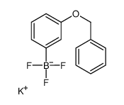 Potassium [3-(benzyloxy)phenyl](trifluoro)borate(1-) Structure