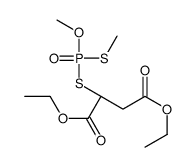 diethyl (2S)-2-[methoxy(methylsulfanyl)phosphoryl]sulfanylbutanedioate Structure