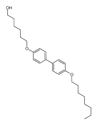 6-[4-(4-octoxyphenyl)phenoxy]hexan-1-ol Structure