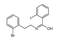 N-[2-(2-bromophenyl)ethyl]-2-iodobenzamide Structure