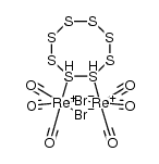 Re2(μ-Br)2(CO)6(S8)结构式