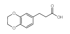 3-(2, 3-Dihydrobenzo[b][1, 4]dioXnn-6-yl)propanoic acid Structure