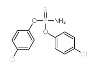 Phosphoramidothioicacid, O,O-bis(p-chlorophenyl) ester (6CI,8CI) picture