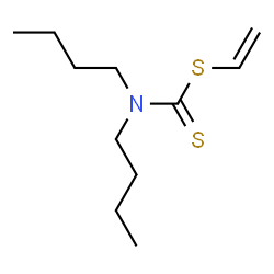 N,N-Di(butyl)dithiocarbamic acid vinyl ester结构式