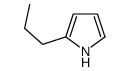 2-propyl-1H-pyrrole结构式