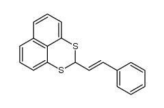 2-styrylnaphtho[1,8-de][1,3]dithiine Structure